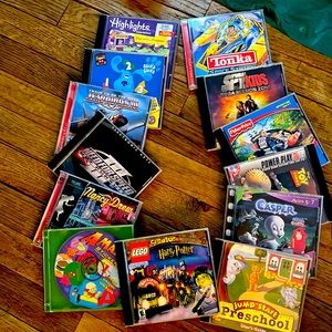 Games for computer and dvd